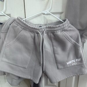 SOLD White Fox Vol. 3 Shorts in the color Moon
